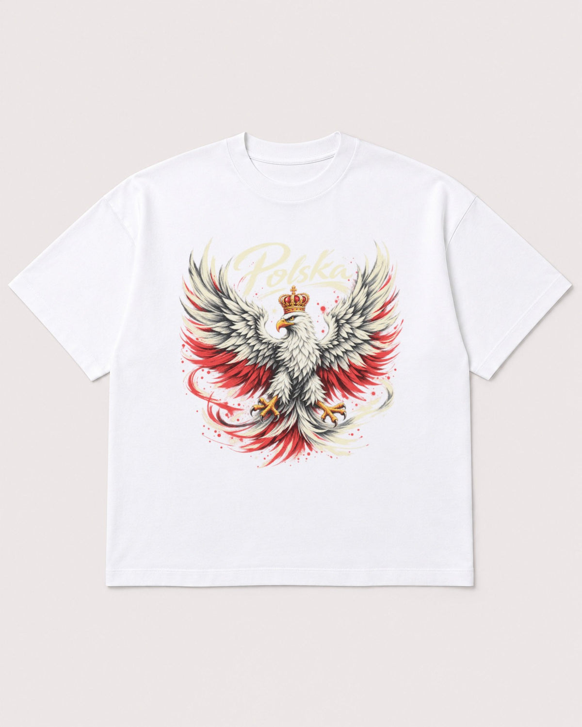 Mockup Boxy Heavyweight Tee White product