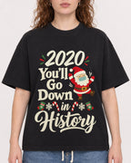 Mockup Boxy Heavyweight Tee Black female close-up 09