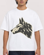 Mockup Boxy Heavyweight Tee White male close-up 26