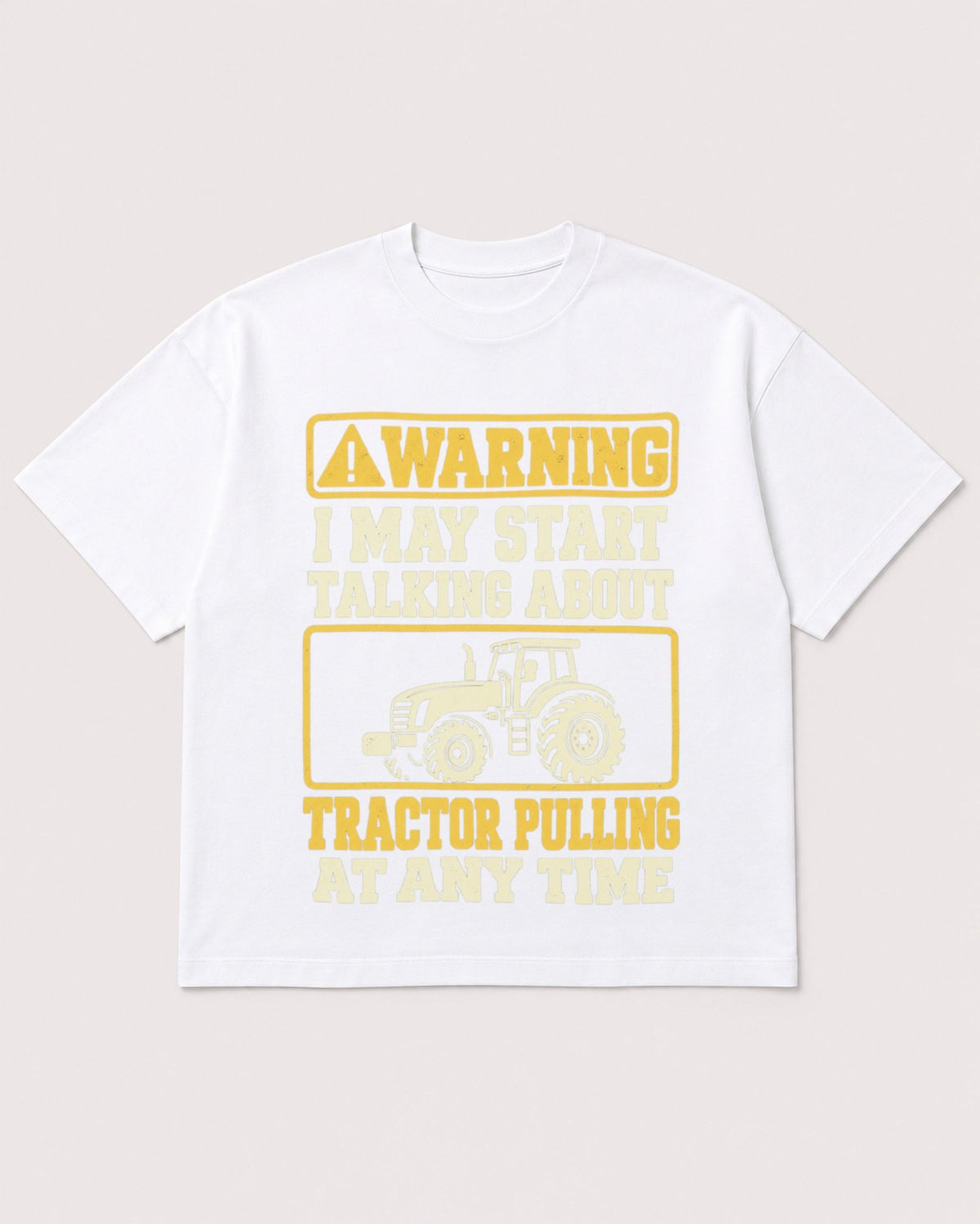 Mockup Boxy Heavyweight Tee White product