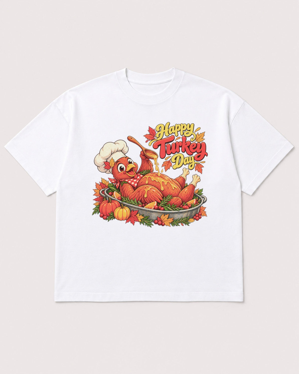 Mockup Boxy Heavyweight Tee White product