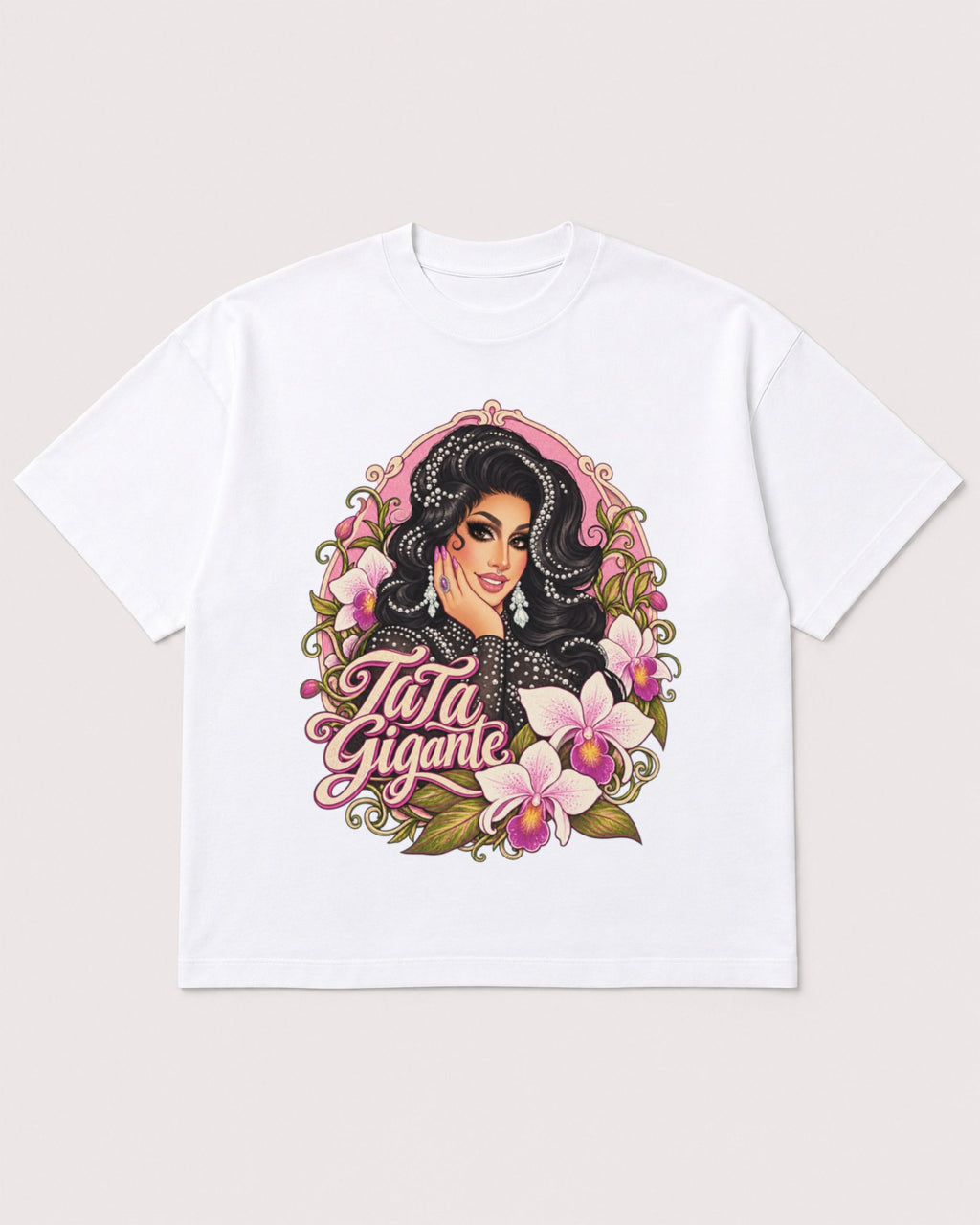 Mockup Boxy Heavyweight Tee White product