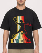 Mockup Boxy Heavyweight Tee Black male close-up 08