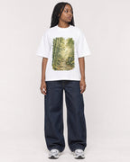 Mockup Boxy Heavyweight Tee White female full-body 04