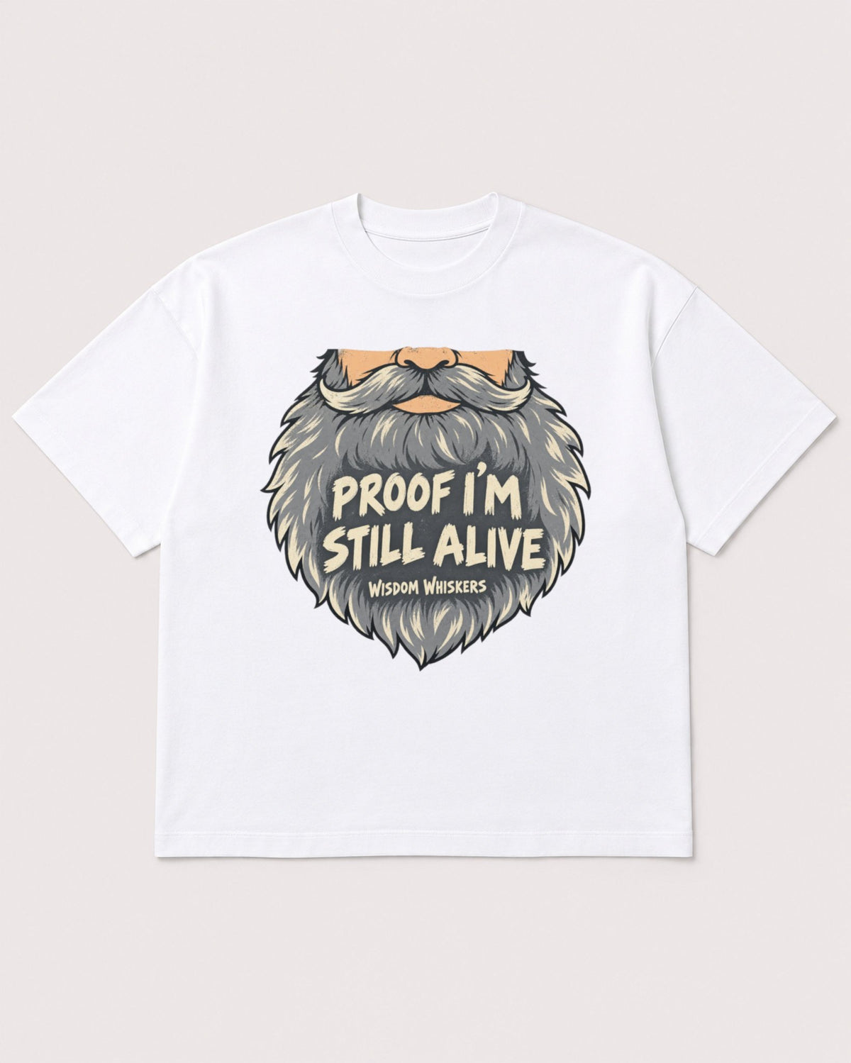 Mockup Boxy Heavyweight Tee White product