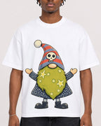 Mockup Boxy Heavyweight Tee White male close-up 05