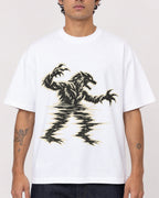 Mockup Boxy Heavyweight Tee White male close-up 06