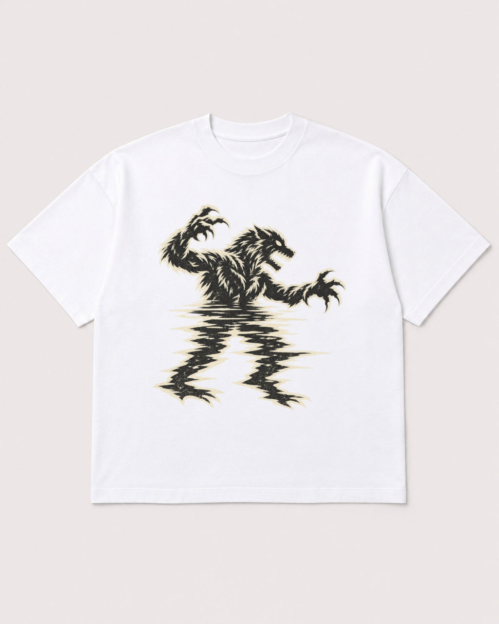 Mockup Boxy Heavyweight Tee White product