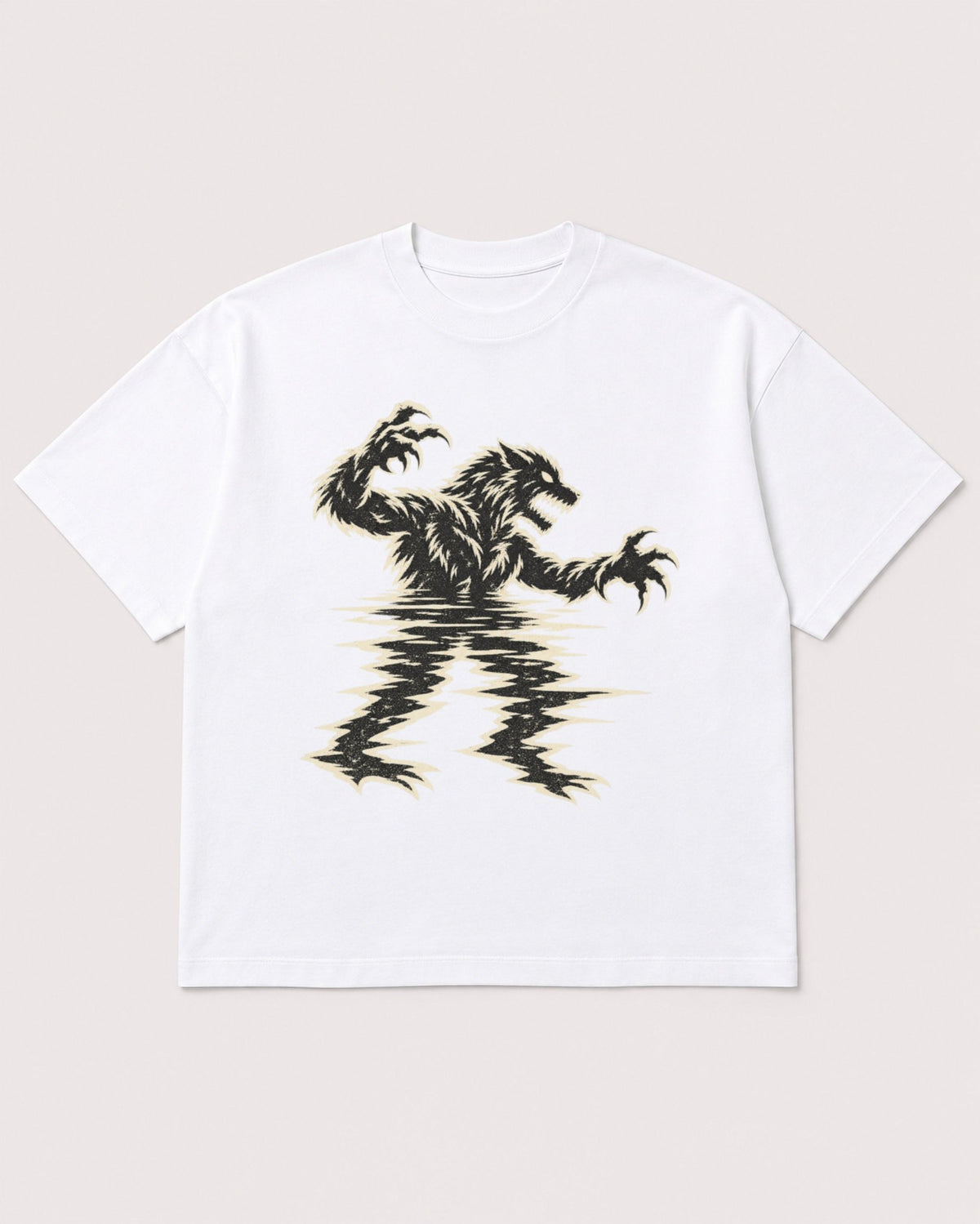 Mockup Boxy Heavyweight Tee White product