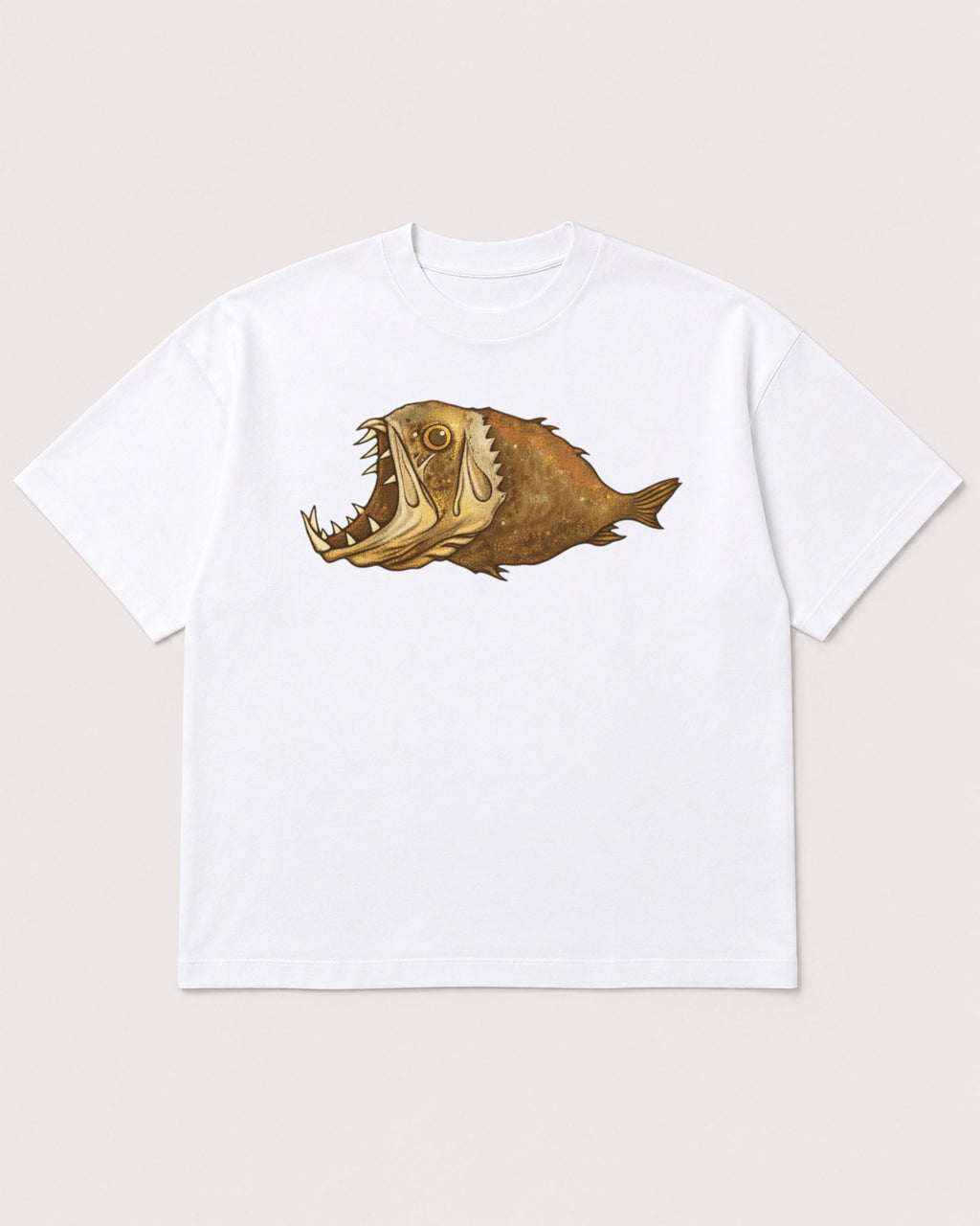 Mockup Boxy Heavyweight Tee White product