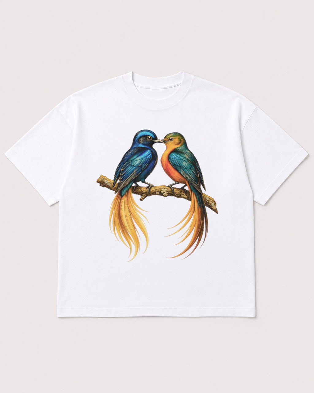 Mockup Boxy Heavyweight Tee White product