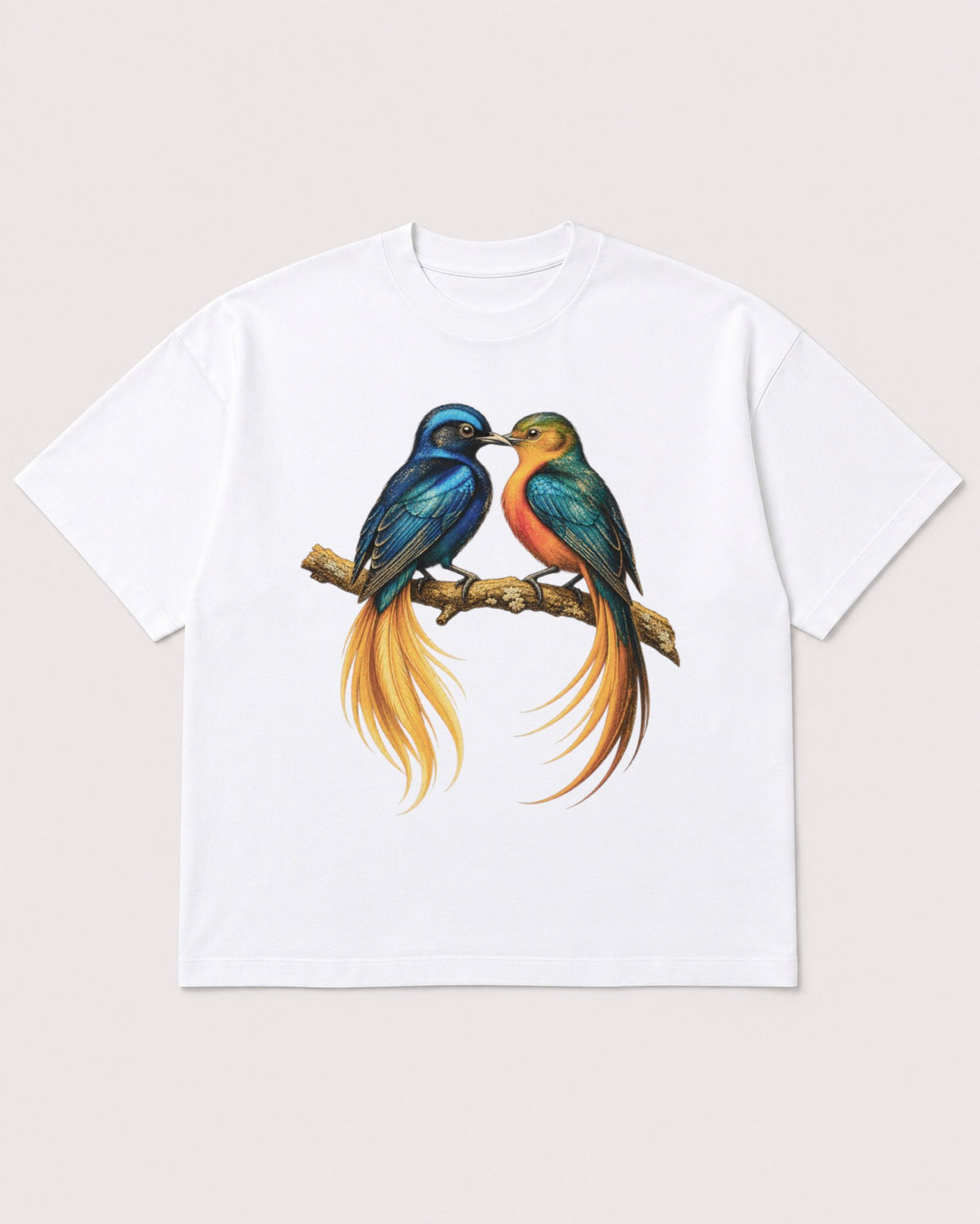 Mockup Boxy Heavyweight Tee White product