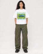 Mockup Boxy Heavyweight Tee White female full-body 07