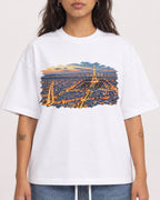 Mockup Boxy Heavyweight Tee White female close-up 06