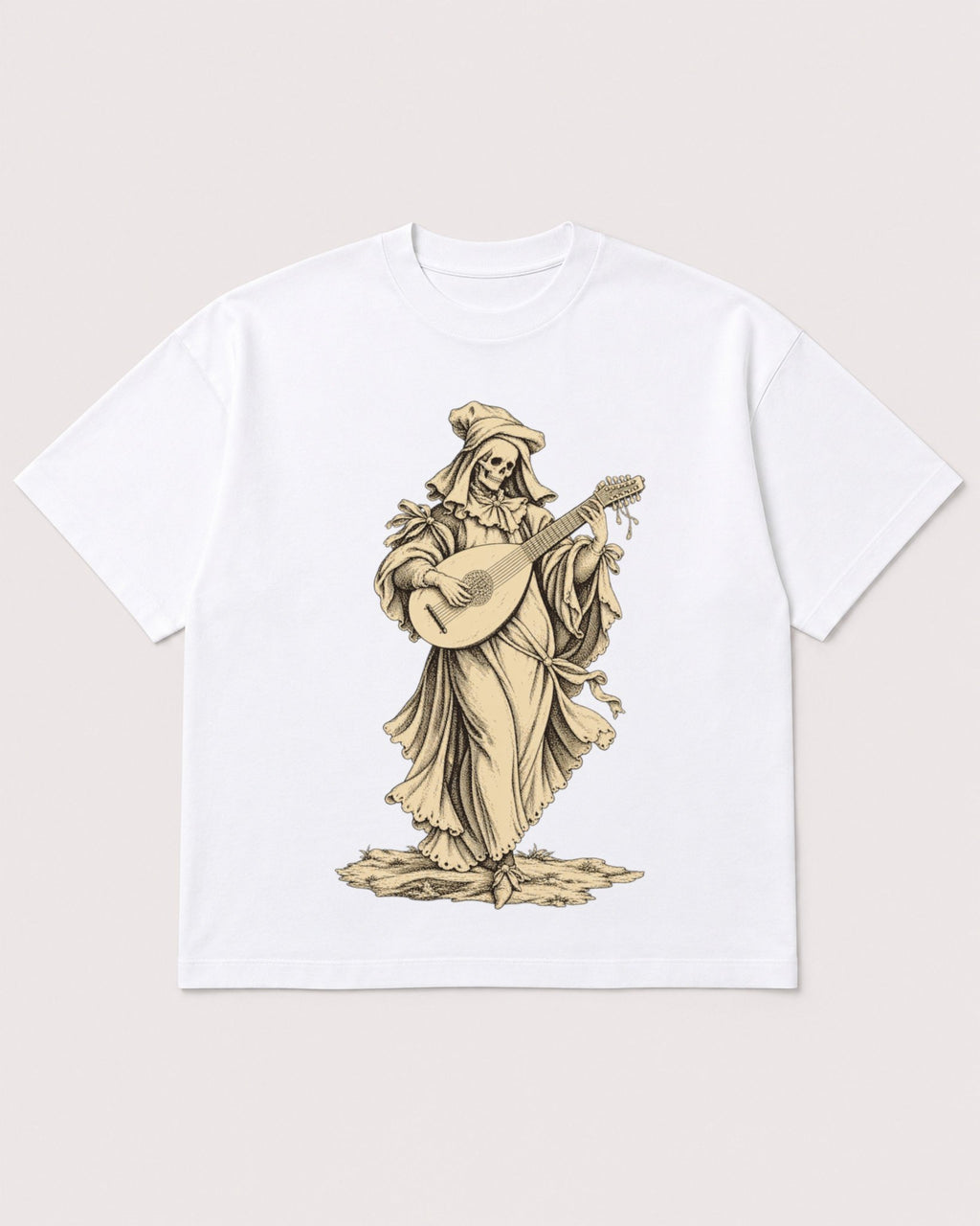 Mockup Boxy Heavyweight Tee White product