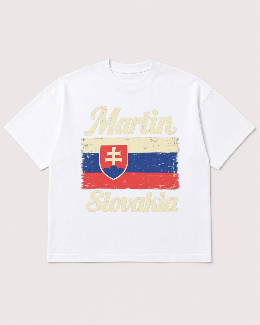 Mockup Boxy Heavyweight Tee White product