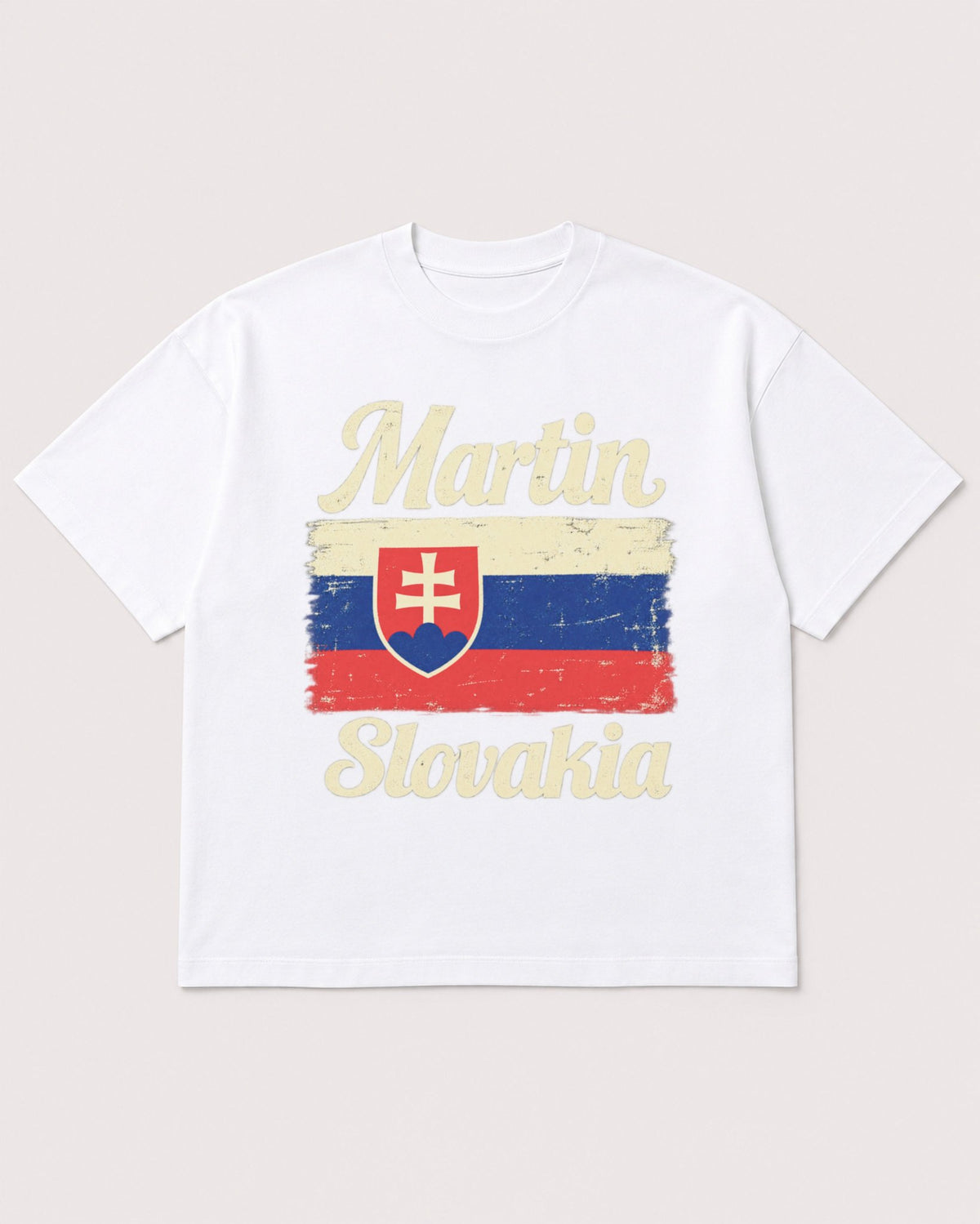 Mockup Boxy Heavyweight Tee White product