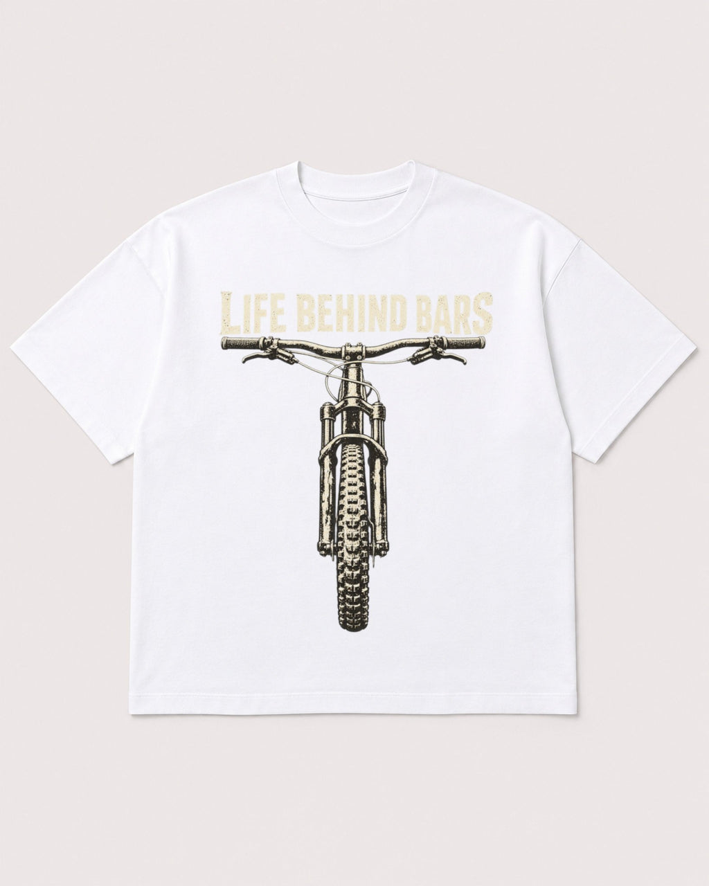 Mockup Boxy Heavyweight Tee White product