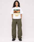 Mockup Boxy Heavyweight Tee White female full-body 07
