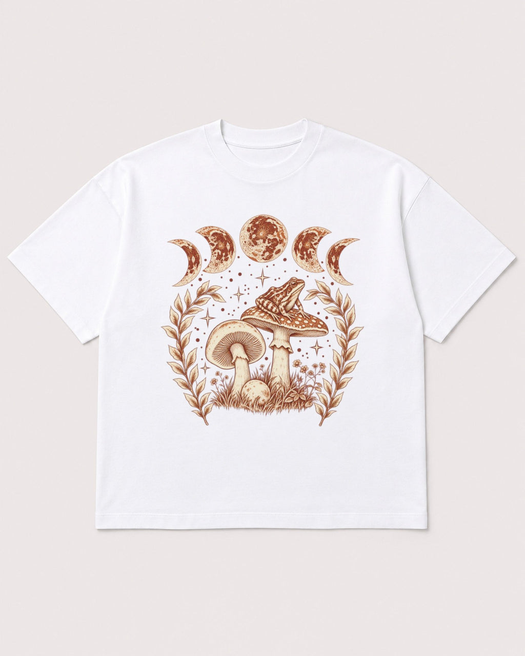 Mockup Boxy Heavyweight Tee White product