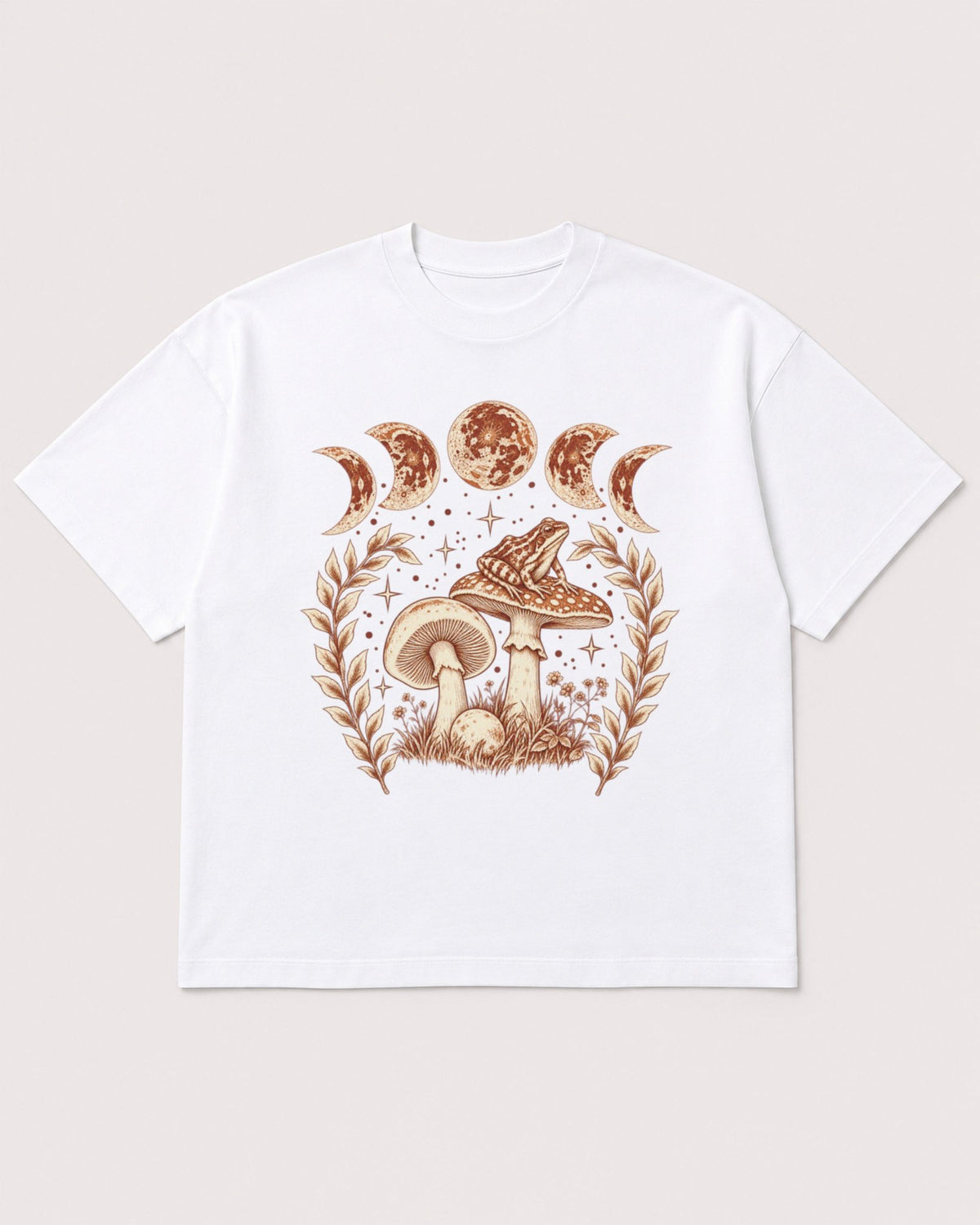 Mockup Boxy Heavyweight Tee White product