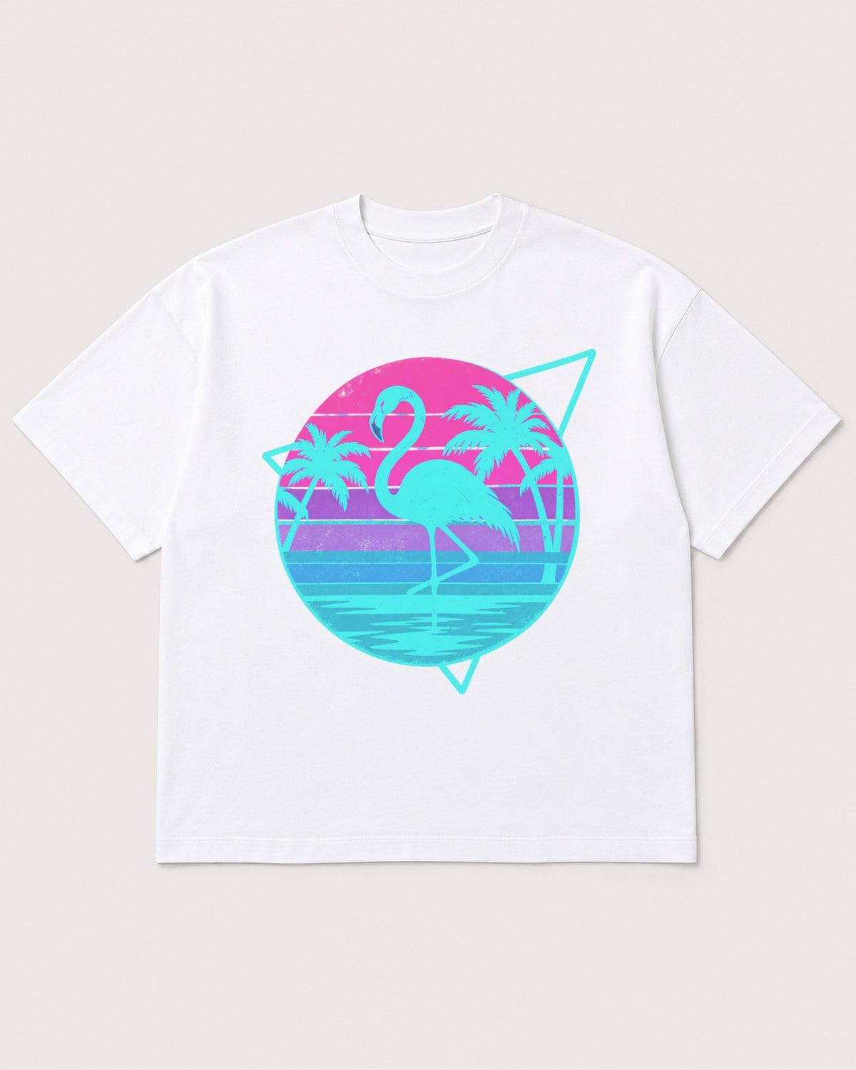 Mockup Boxy Heavyweight Tee White product