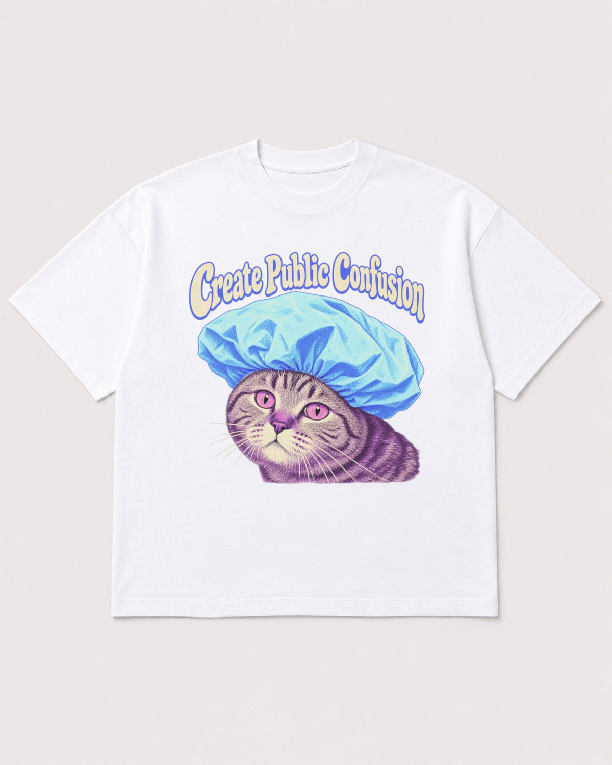 Mockup Boxy Heavyweight Tee White product