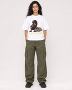 Mockup Boxy Heavyweight Tee White female full-body 07