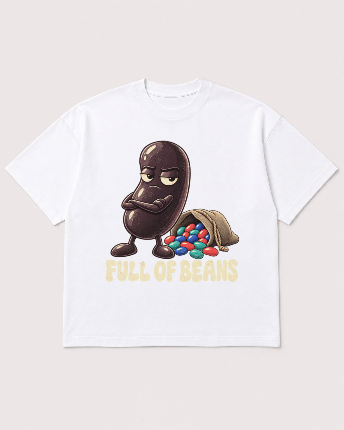 Mockup Boxy Heavyweight Tee White product