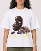 Mockup Boxy Heavyweight Tee White female close-up 07