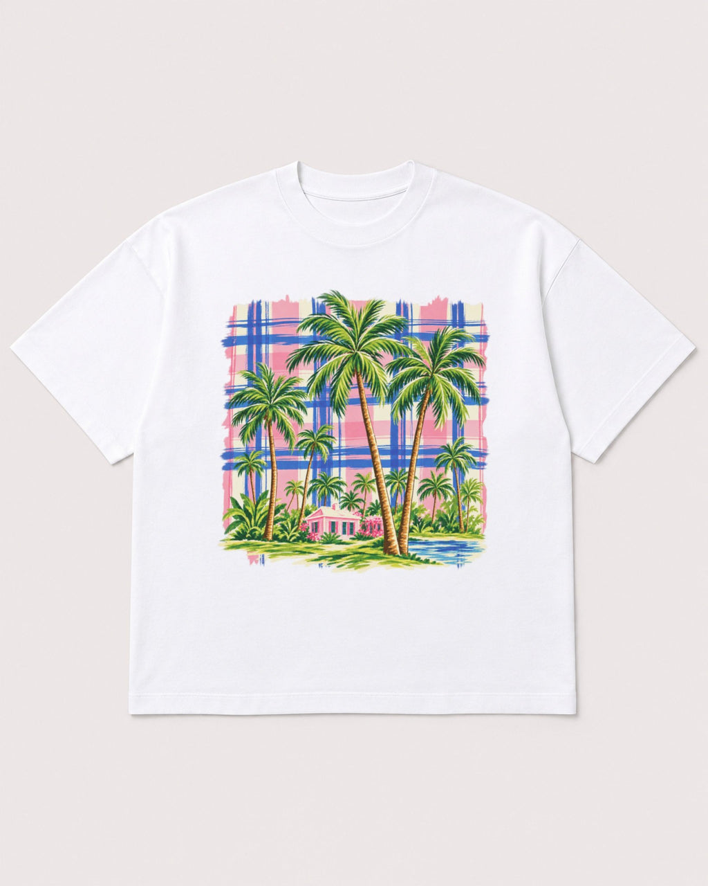Mockup Boxy Heavyweight Tee White product