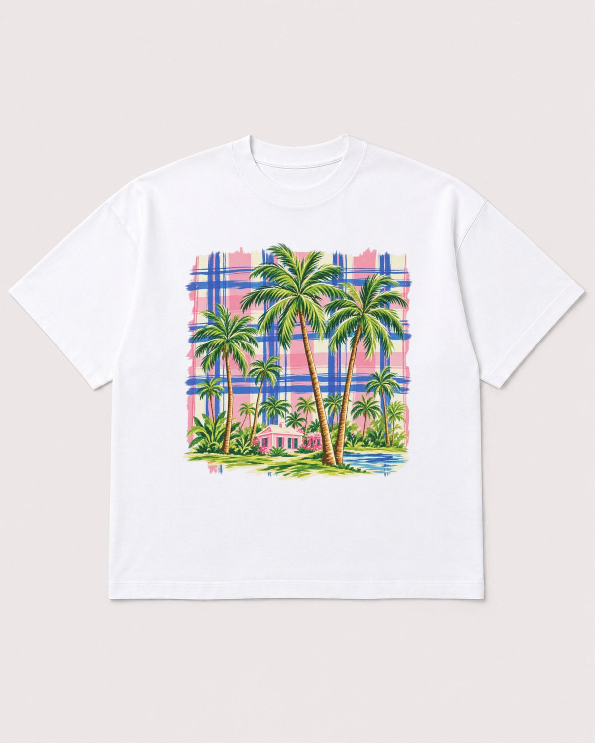 Mockup Boxy Heavyweight Tee White product
