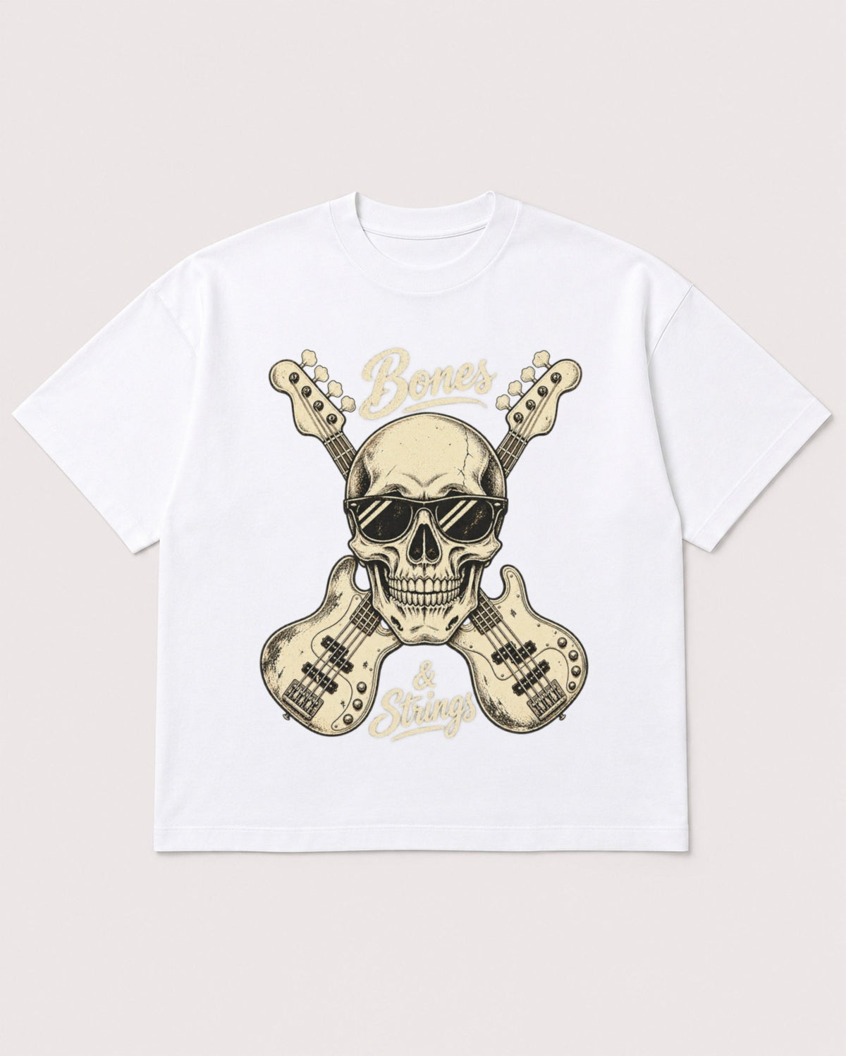 Mockup Boxy Heavyweight Tee White product