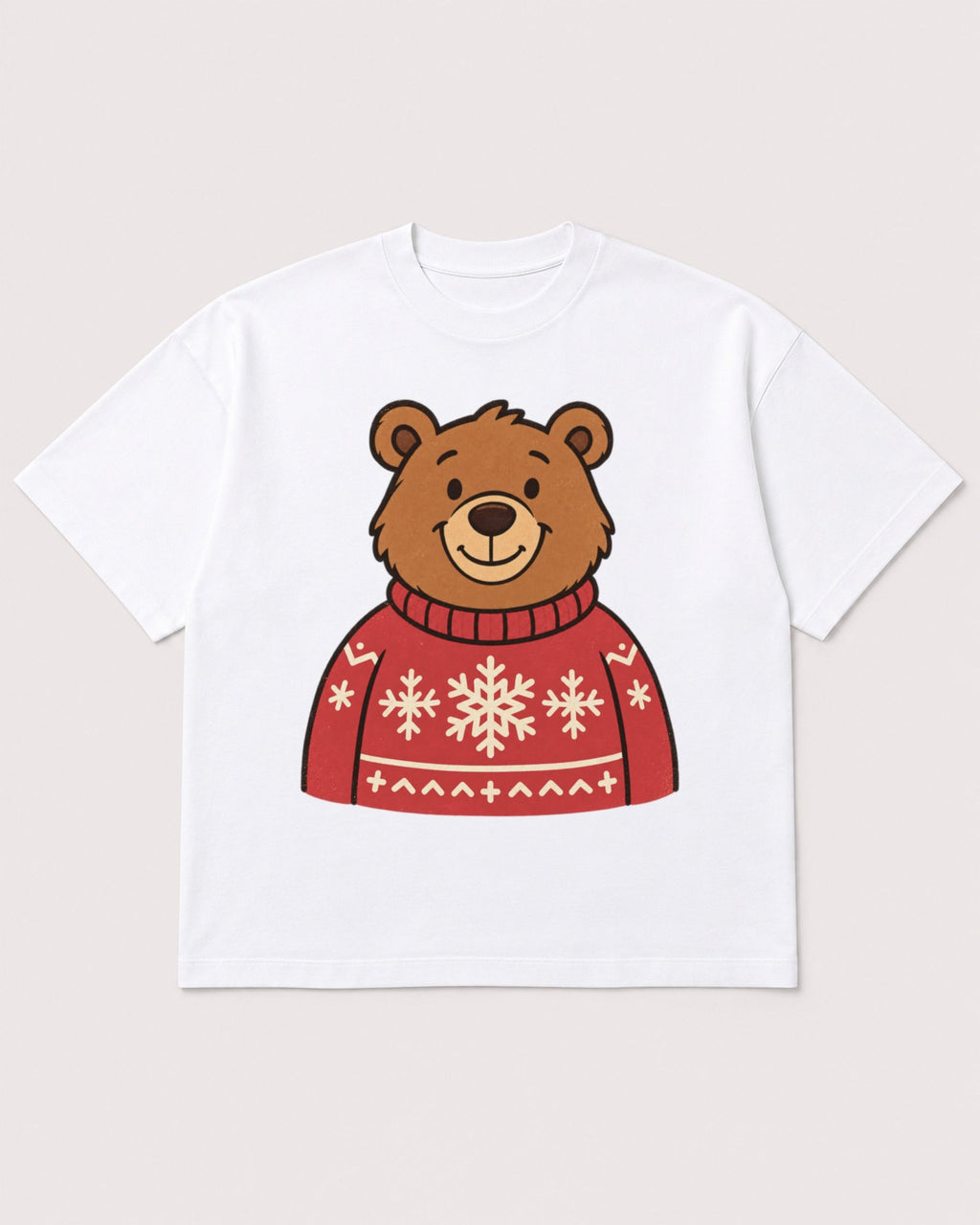 Mockup Boxy Heavyweight Tee White product