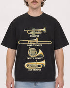 Mockup Boxy Heavyweight Tee Black male close-up 09