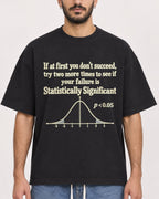 Mockup Boxy Heavyweight Tee Black male close-up 07