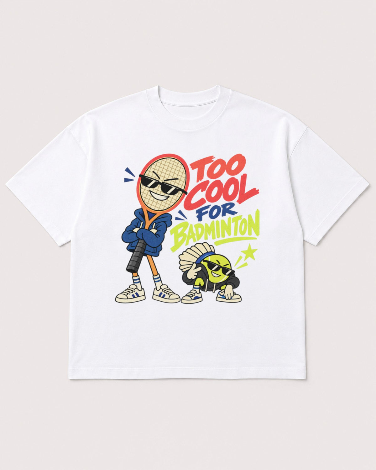 Mockup Boxy Heavyweight Tee White product