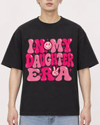 Mockup Boxy Heavyweight Tee Black male close-up 01