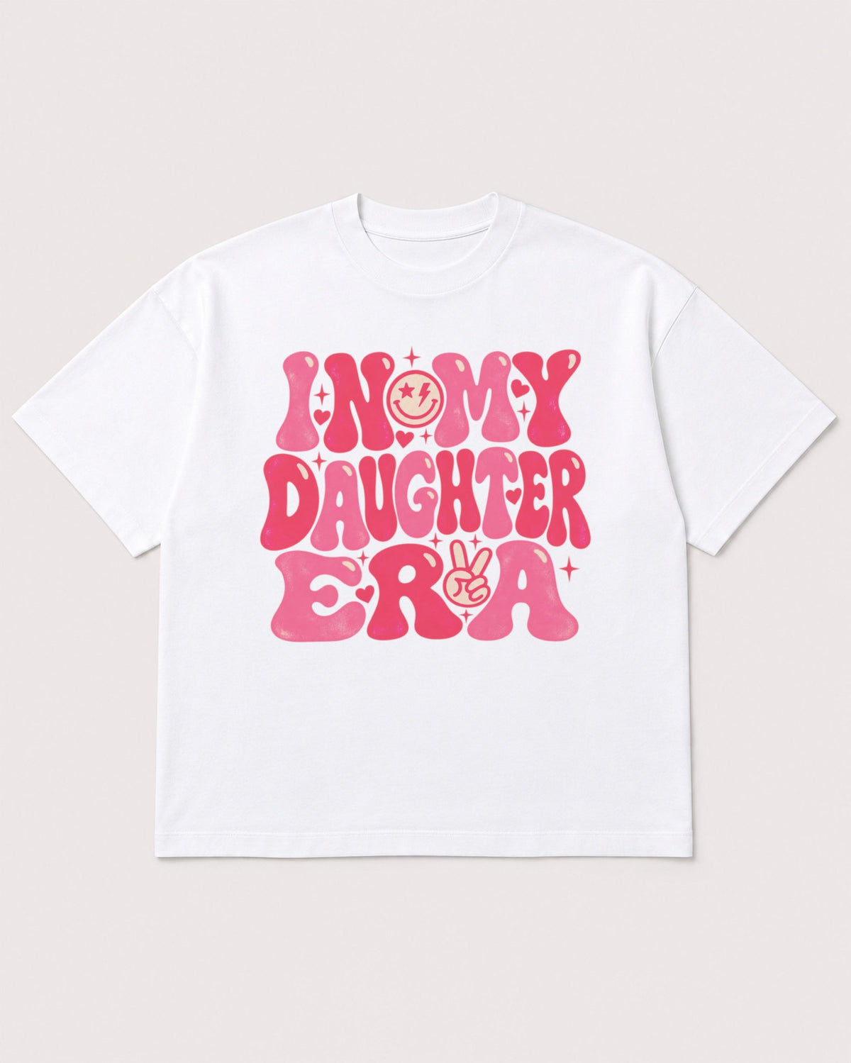 Mockup Boxy Heavyweight Tee White product