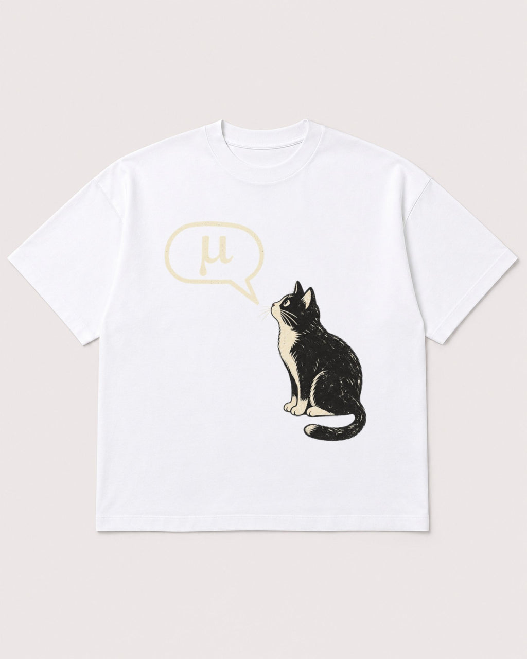 Mockup Boxy Heavyweight Tee White product