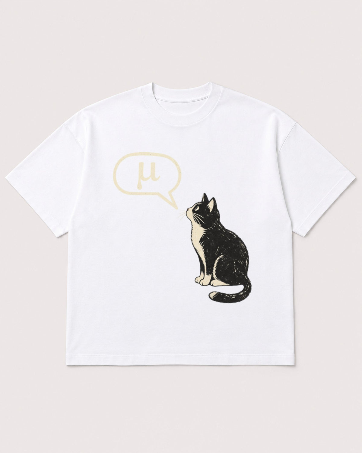 Mockup Boxy Heavyweight Tee White product