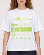 Mockup Boxy Heavyweight Tee White female close-up 09