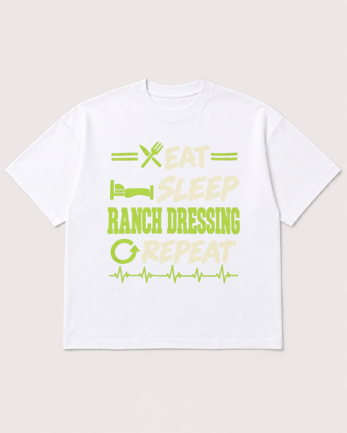 Mockup Boxy Heavyweight Tee White product