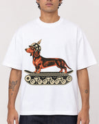 Mockup Boxy Heavyweight Tee White male close-up 06