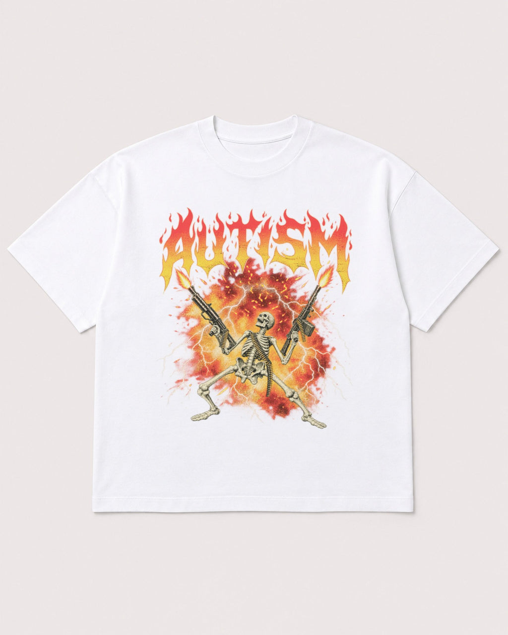Mockup Boxy Heavyweight Tee White product