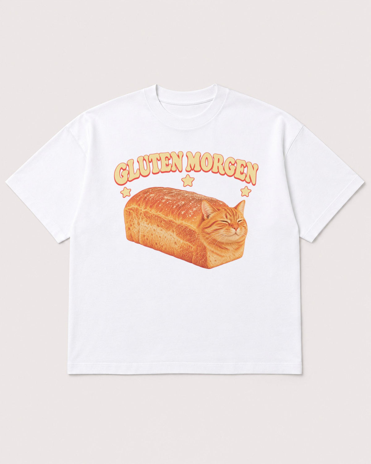 Mockup Boxy Heavyweight Tee White product