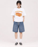 Mockup Boxy Heavyweight Tee White female full-body 21