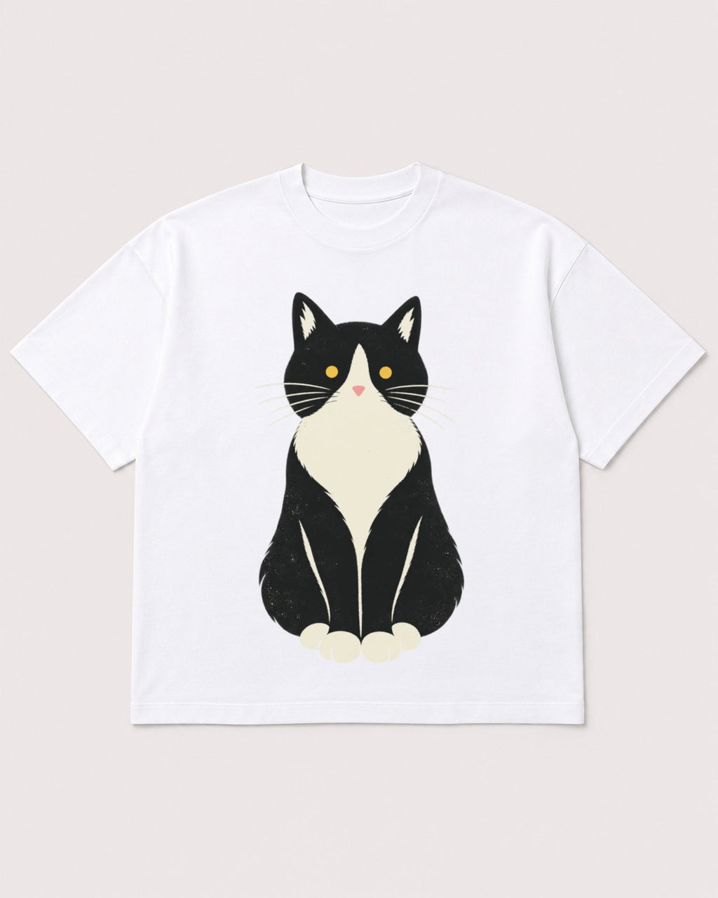 Mockup Boxy Heavyweight Tee White product