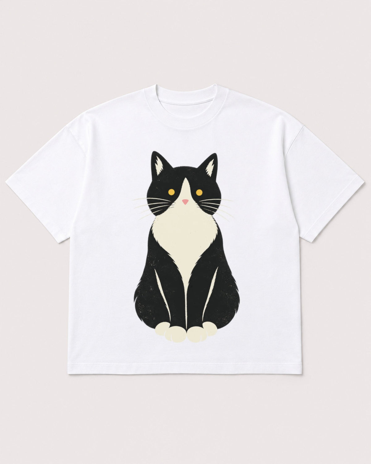 Mockup Boxy Heavyweight Tee White product