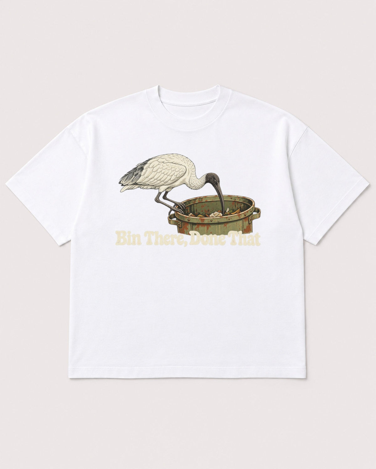 Mockup Boxy Heavyweight Tee White product